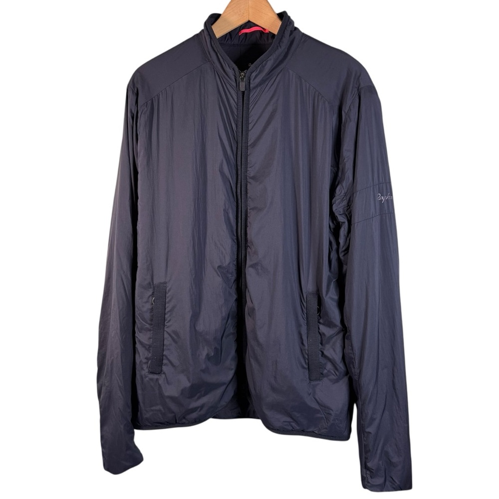 Rapha Lightweight Transfer Jacket Mens Size XL Navy Blue Polartec Windbreaker
